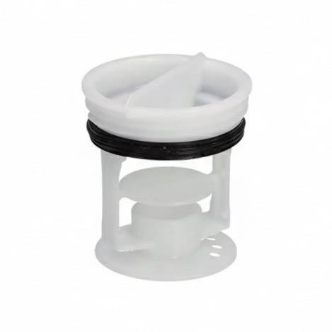 Filtro di scarico Beko-Smeg compatibile con il dispositivo magnetico Salva-Trice® – protegge la pompa della lavatrice da monetine, forcine e piccoli oggetti metallici che causano rotture