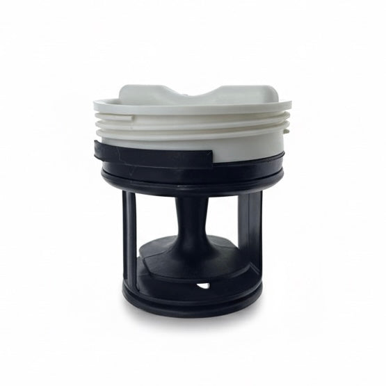 Filtro di scarico Candy-Hoover-Zerowatt compatibile con il dispositivo magnetico Salva-Trice® per la protezione della lavatrice da monetine e oggetti metallici