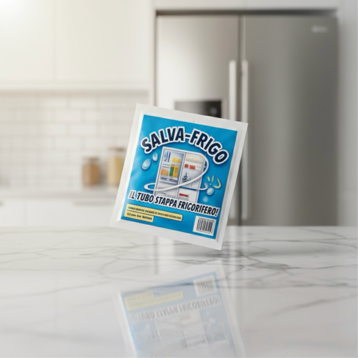 Dispositivo Salva-Frigo® – tubo stappa frigorifero per eliminare l’acqua stagnante e mantenere il corretto scarico del frigo