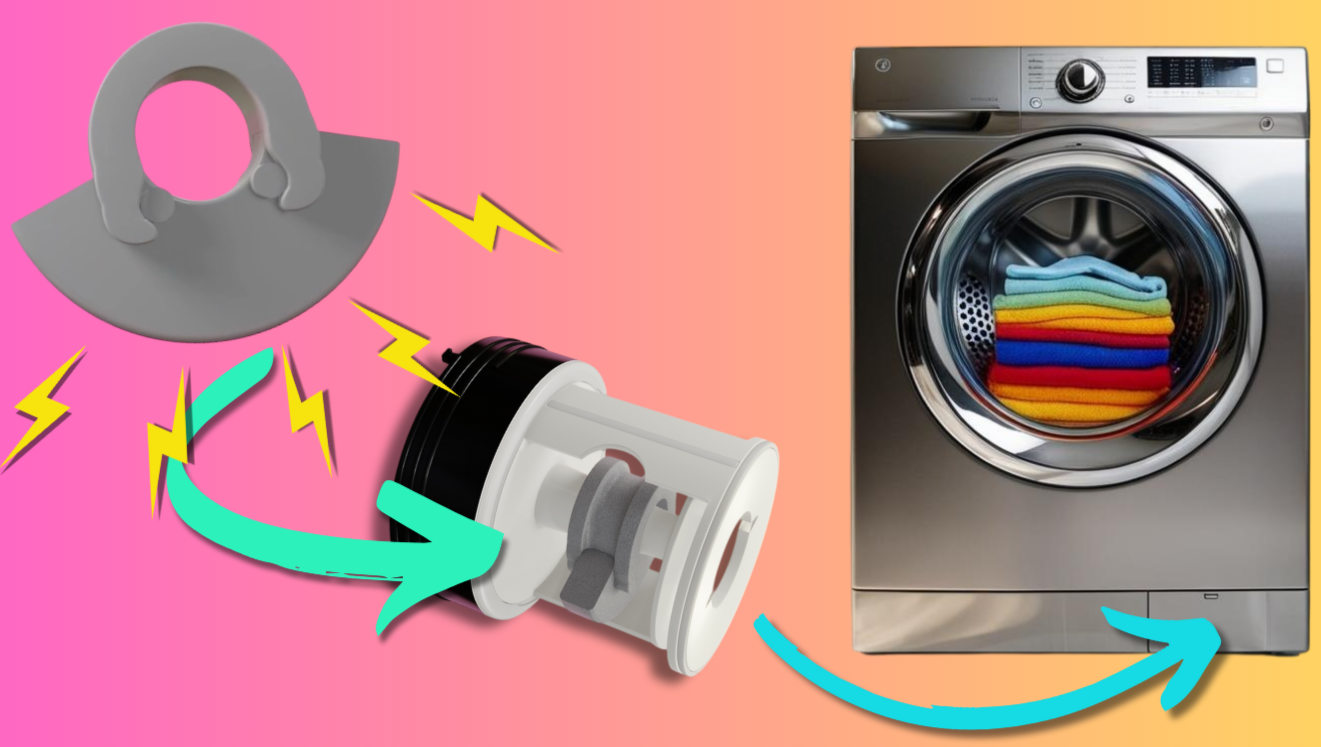 Carica il video: salva-trice filtro magnetico lavatrice